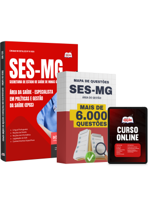 Apostila SES-MG 2026 - Especialista em Políticas e Gestão da Saúde (EPGS) - Área da Saúde